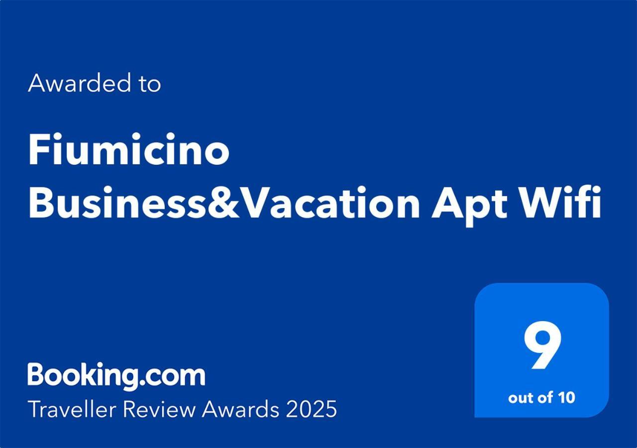 Fiumicino Business&Vacation Apt Wifi ภายนอก รูปภาพ